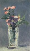 Edouard Manet Carnations and Clematis in a Crystal Vase (mk40) Sweden oil painting artist